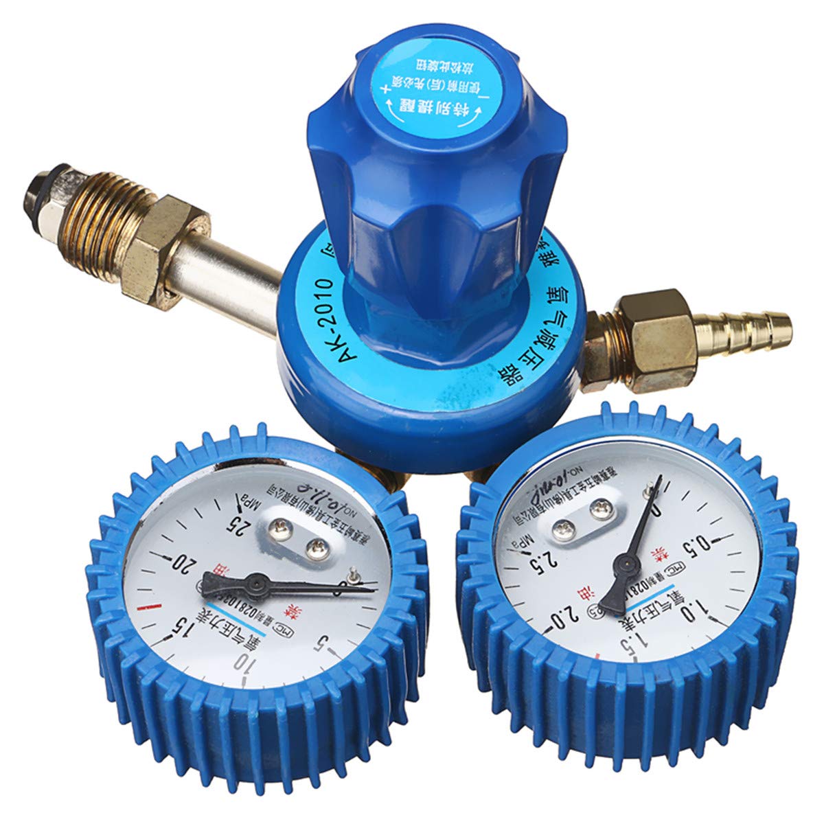 Dwustopniowy jednostopniowy regulator argonu ze stali nierdzewnej reduktor tlenu 5/8 BSP