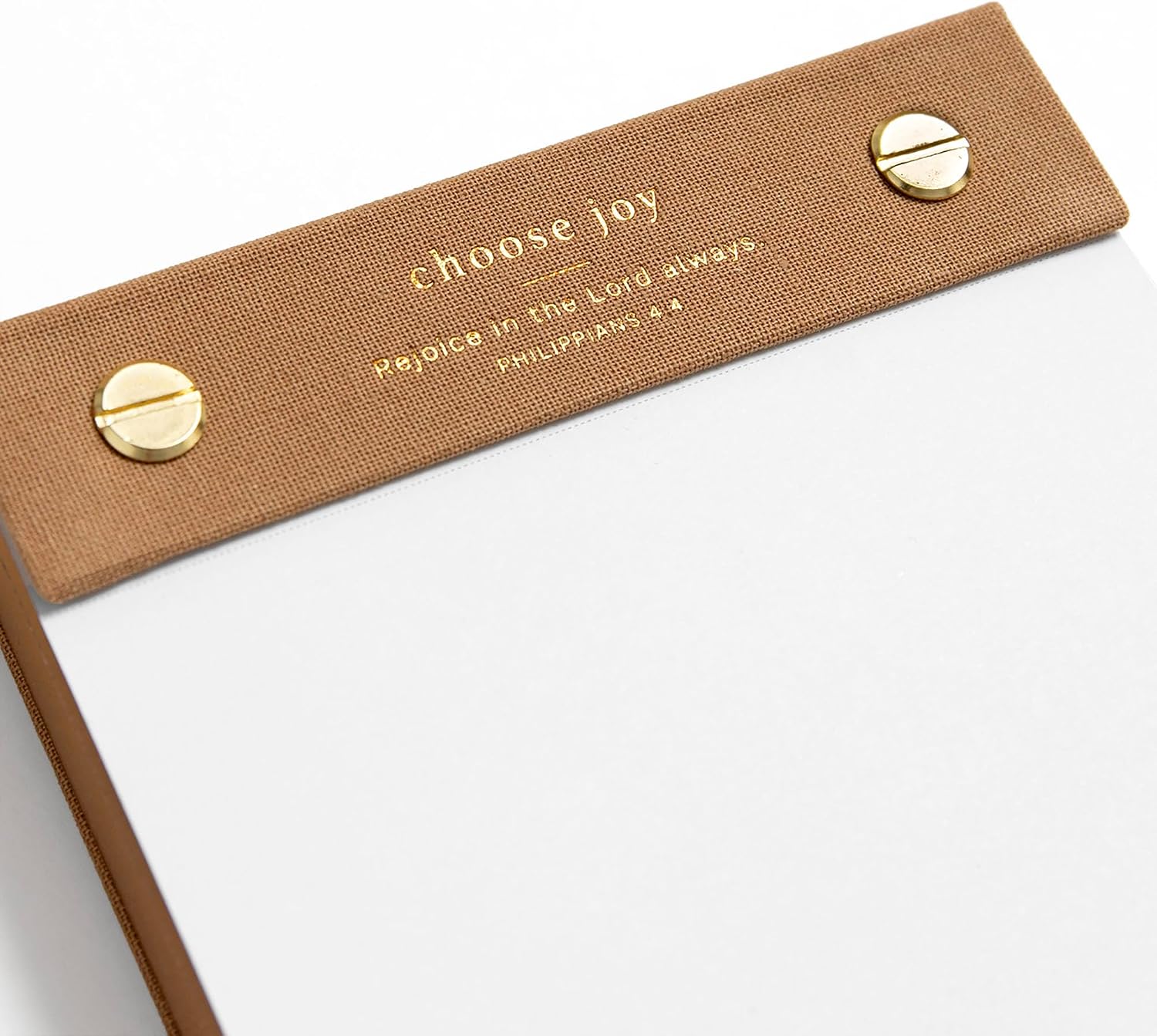Small Notepad with 120 Blank Pages, 4x6 Desktop Notepad, Prayer Gratitude Journal Note Pad, Bible Study Supplies for Women, Religious Christian Gifts (Choose Joy)