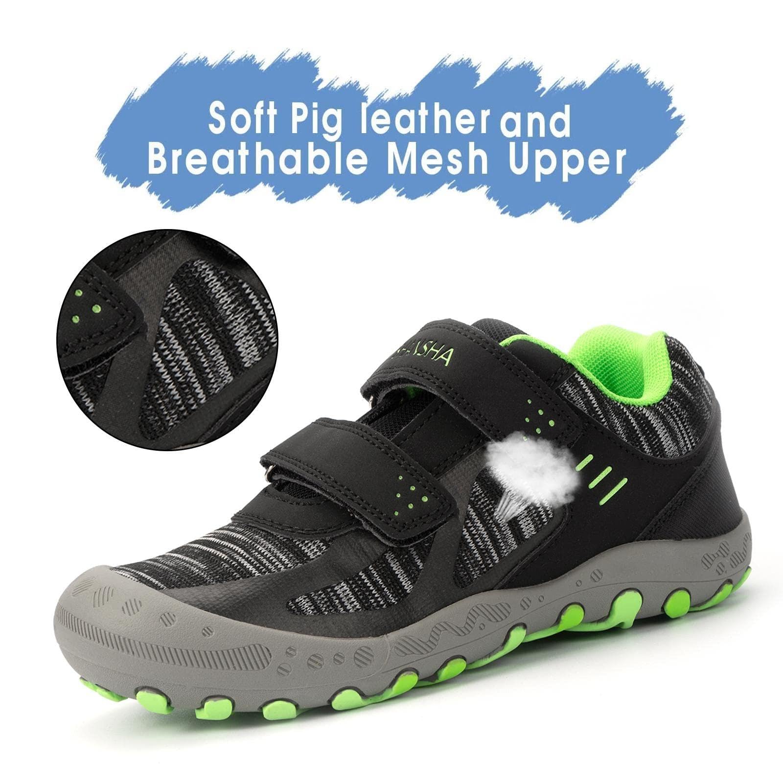 Mishansha Unisex Ligero Zapatillas de Deporte para Niños Niñas Sneakers Transpirable Cómodos Zapatos Casuales Tallas 24-38 EU — view 2
