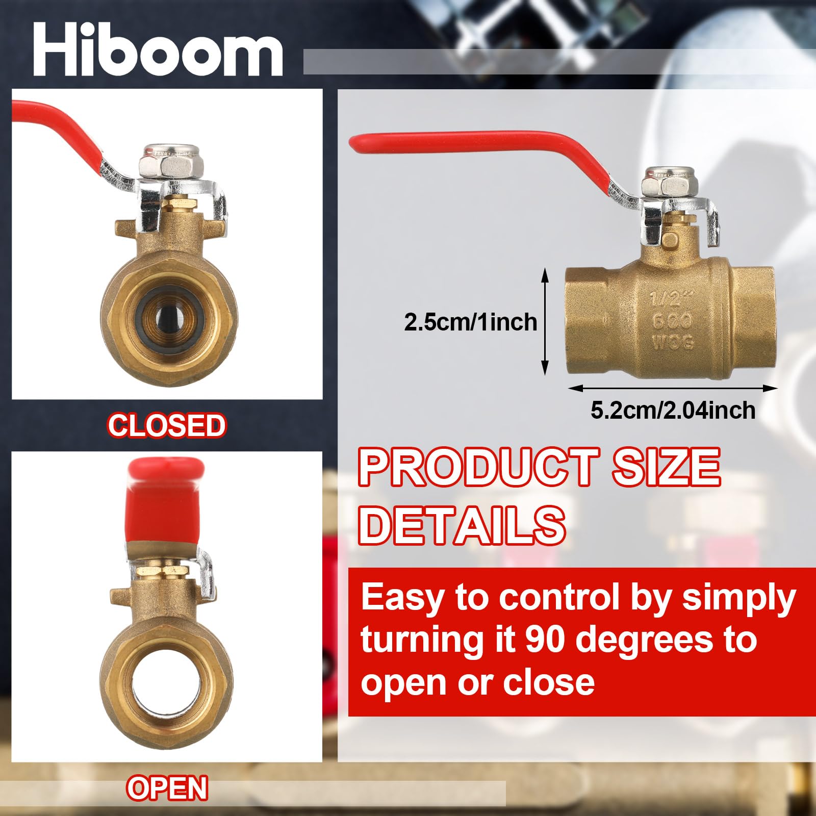 NIBCO T58570W3 1/2 3 WAY BALL VALVE