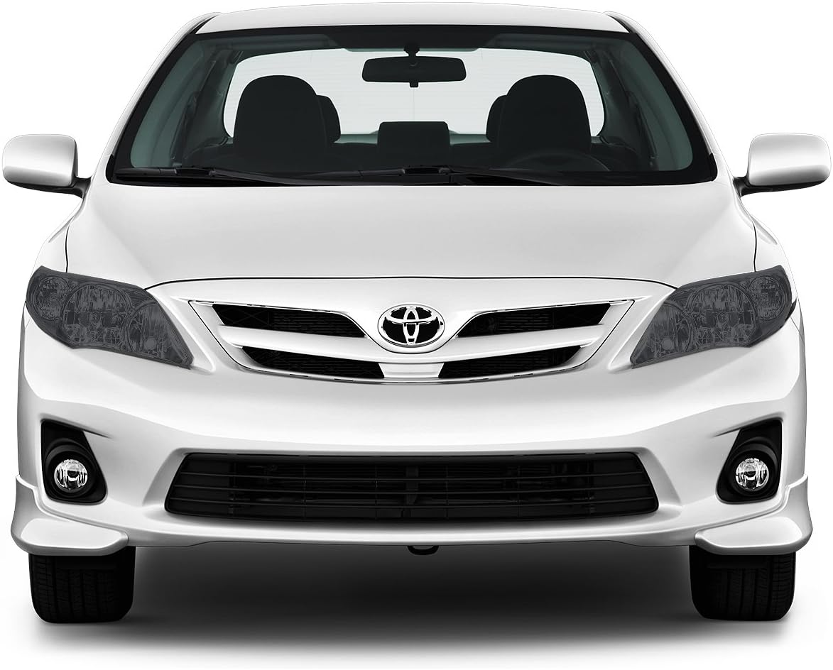 Blасk Frіdау - 60% оƒƒ DNA Motoring HL-OH-TCOR11-SM-CL1 Smoke Lens Clear Corner Headlights Replacement For 11-13 Corolla Sedan