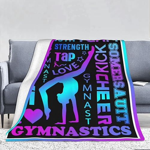 Miniatura 2 de Manta de regalo de porristas, regalos de animadoras para niñas, niños, manta de porristas para cumpleaños, Navidad, regalos de animadora para