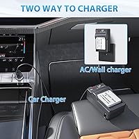 Vista 7 de LP Paquete de 2 baterías NB-6LH NB-6L y cargador LED, batería de 1200 mAh compatible con Canon PowerShot SX530 HS SX710 HS SX700 HS SX610 HS SX600