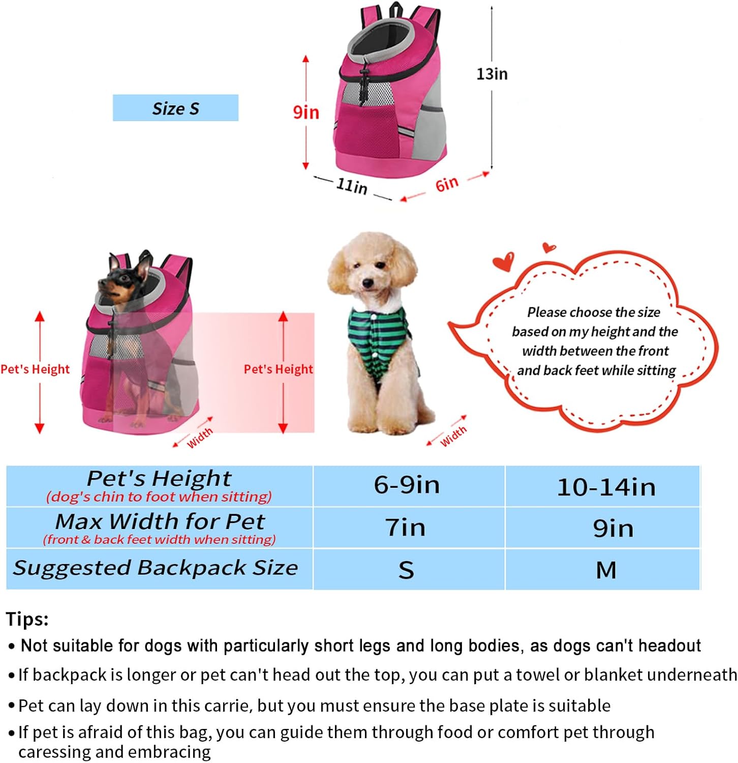 Explore with Ease: The Ultimate Dog and Cat Backpack Carrier for Adventurers!