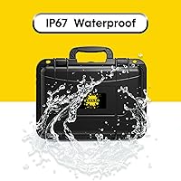 Vista 4 de DEVASO Carrying Case for Nintendo Switch/Switch OLED, Professional Deluxe Waterproof Travel Case Soft Lining Hard Case for Nintendo Switch OLED