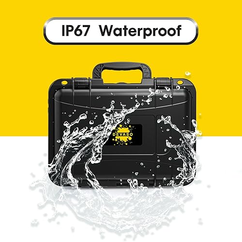 Miniatura 4 de DEVASO Carrying Case for Nintendo SwitchSwitch OLED, Professional Deluxe Waterproof Travel Case Soft Lining Hard Case for Nintendo Switch OLED Model