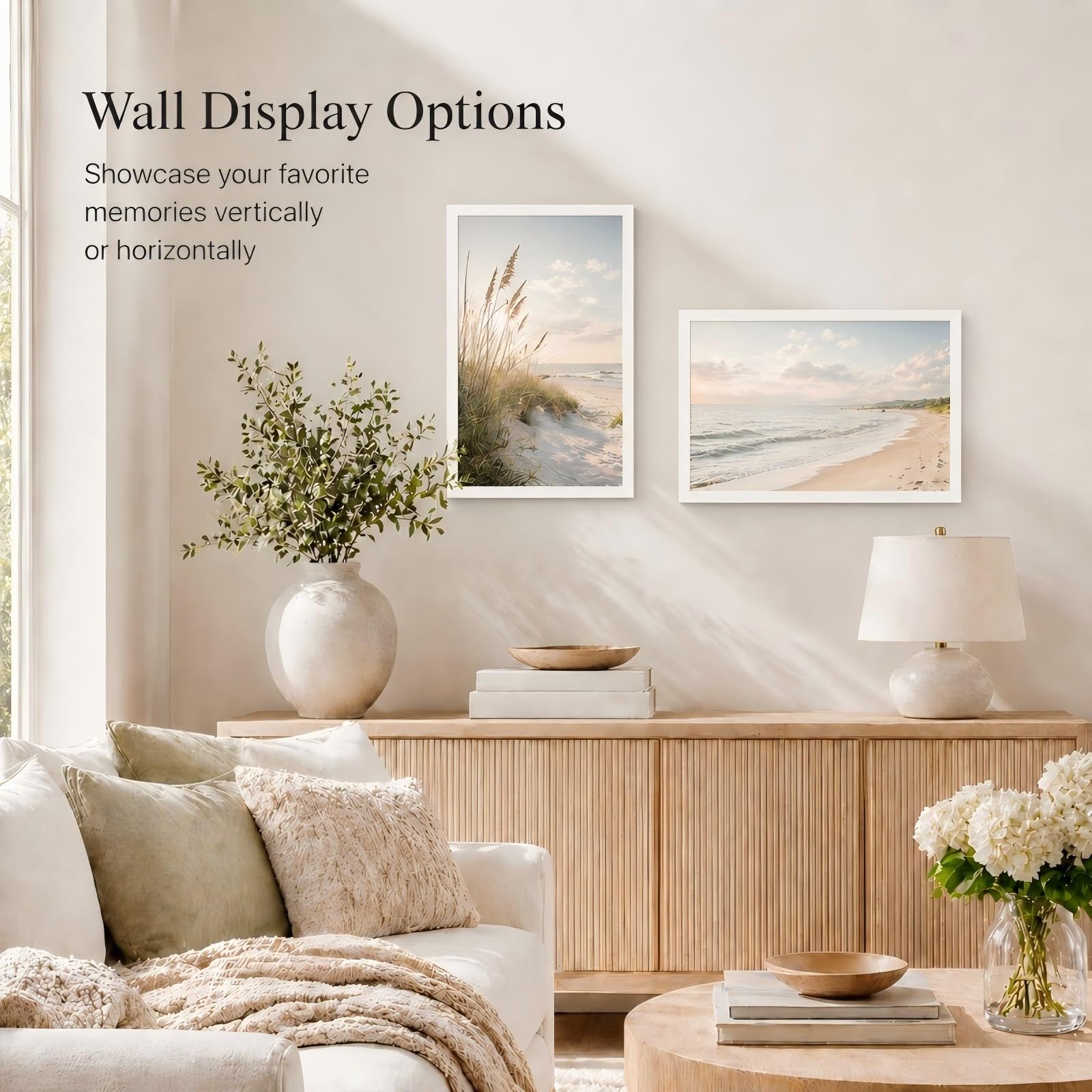 Amazon.com: JCJMY 6x9 Picture Frame Set of 6 White for Wall