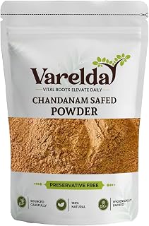 VARELDA Chandanam Powder - Safed Chandan Lakdi Powder - Santalum Album(AAQ) (1000 Grams) Price In India