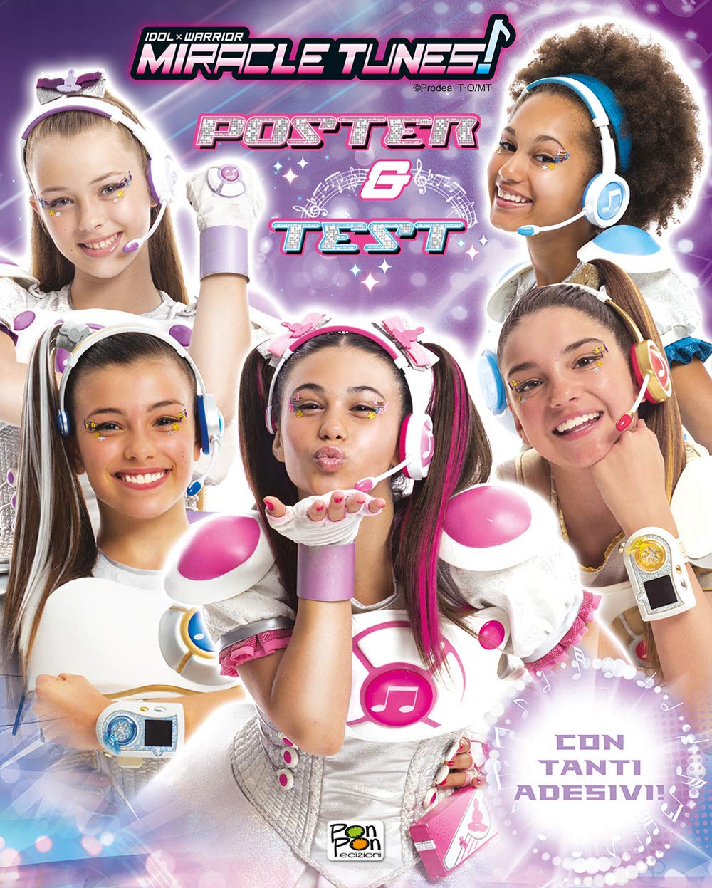 Poster & Test. Miracle Tunes. Con Adesivi. Con Poster
