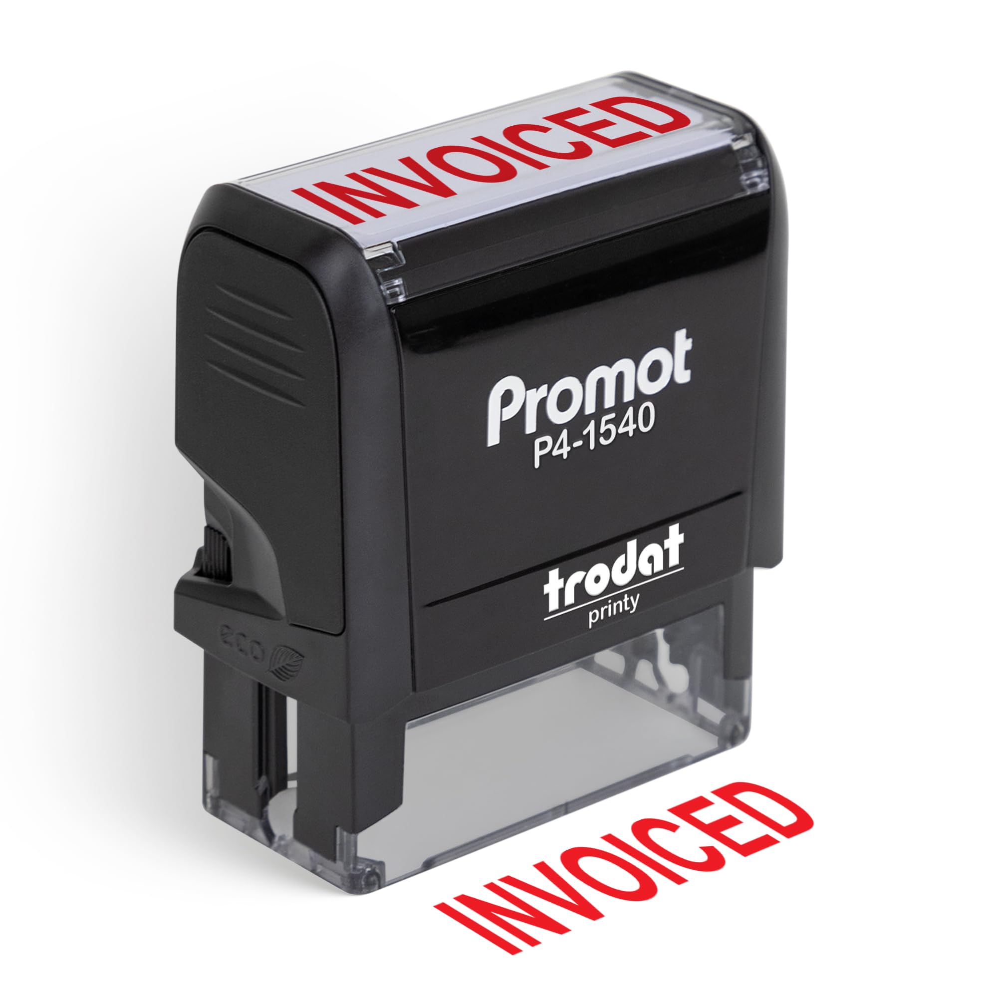 Promot Invoiced - Self Inking Rubber Stamp - Ink Stamps