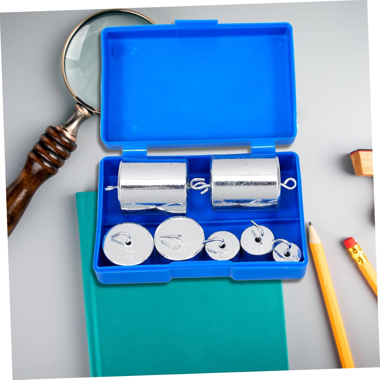 Pattern Weights Slotted Mass for Physics Teaching Labs Metal Slotted Weights