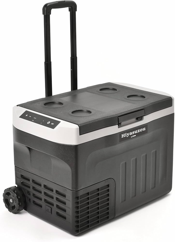 Amazon | BCOOL AC/DC 車載兼用 ポータブル 冷凍冷蔵庫 ［Hiyasuzou