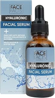 Face Facts Hyaluronic Facial Serum | Sodium Hyaluronate + Gl