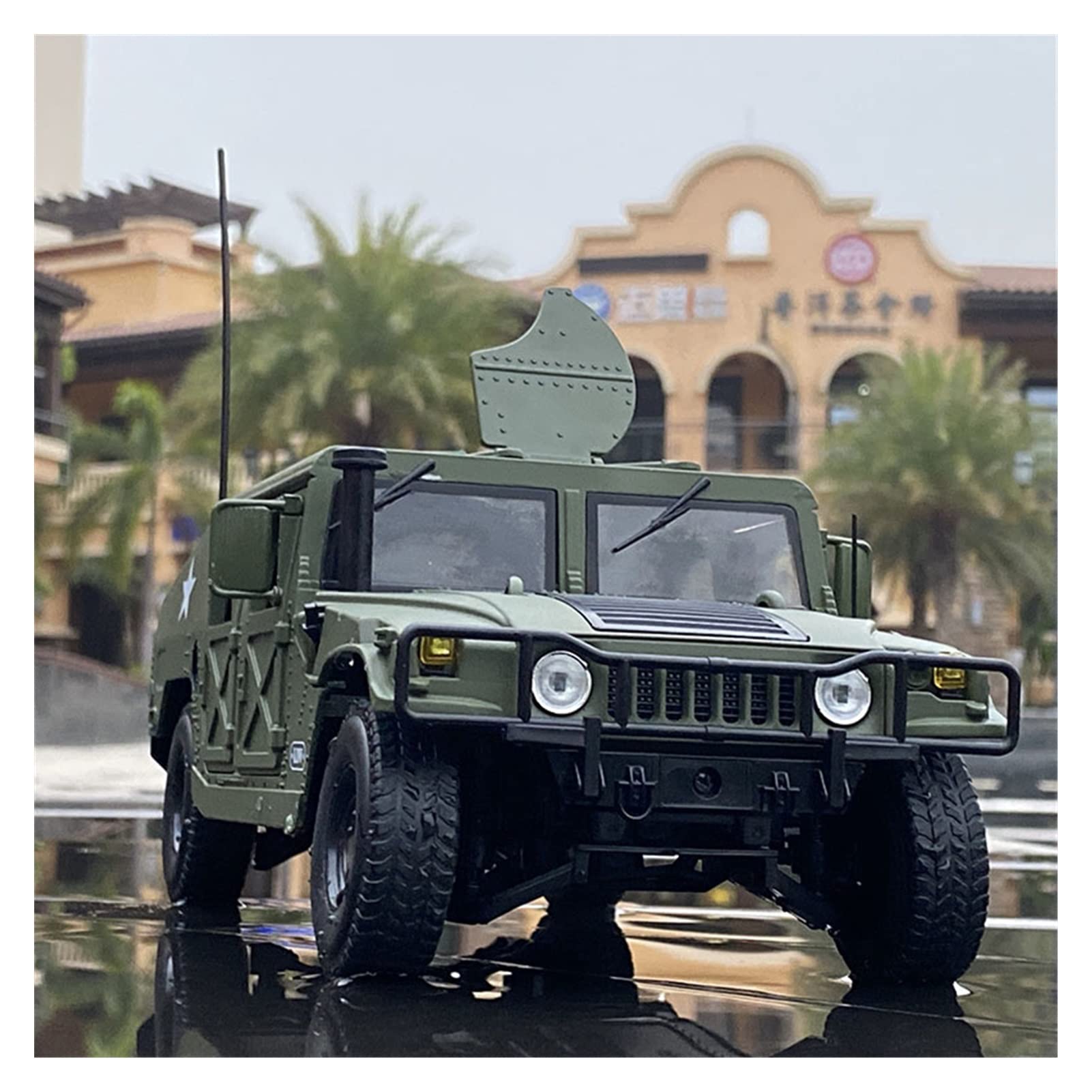 Amazon | ミニカー スケールモデルカー 1/18ハマーH1改造装甲