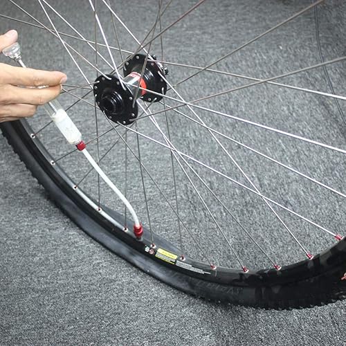 Miniatura 3 de Jeringa de sellador de neumáticos sin cámara para bicicleta y herramienta de extracción de núcleo de válvula Presta Schrader para Stans sin sellador