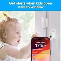 AGSHOME Vezeték Nélküli Riasztórendszer 15 Részes Szett - 120dB WiFi Biztonsági Készlet, Bővíthető, Alexa és Google Asszisztens Kompatibilis 5
