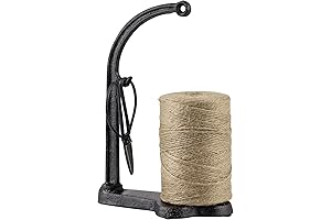 Cast Iron Twine Holder Set, Organizer for Crafting, Gardening, Gift Wrapping