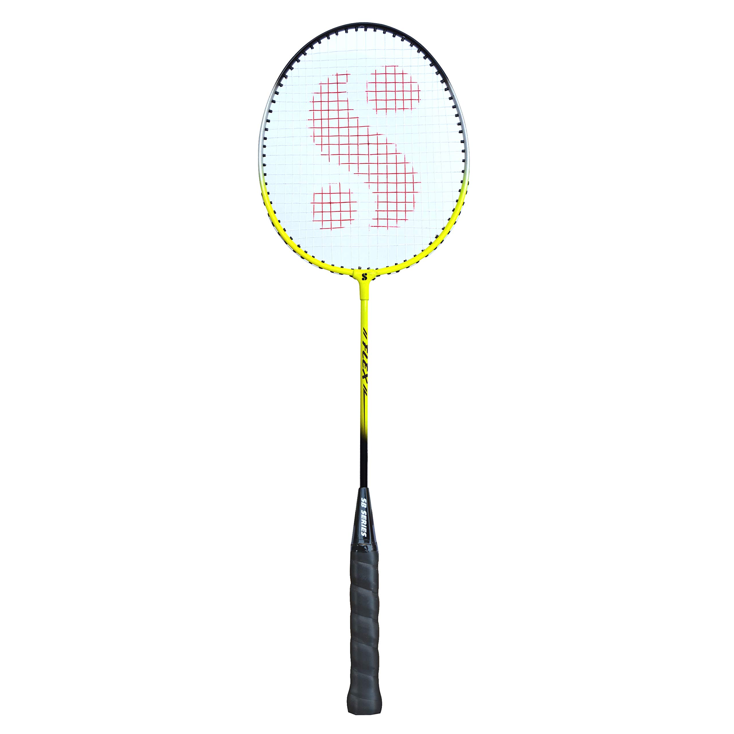 Silver's FLEX COMBO-5 ( 2 Badminton RACKETS + 2 Pcs Plastic SHUTTLE ) Multicolor 1
