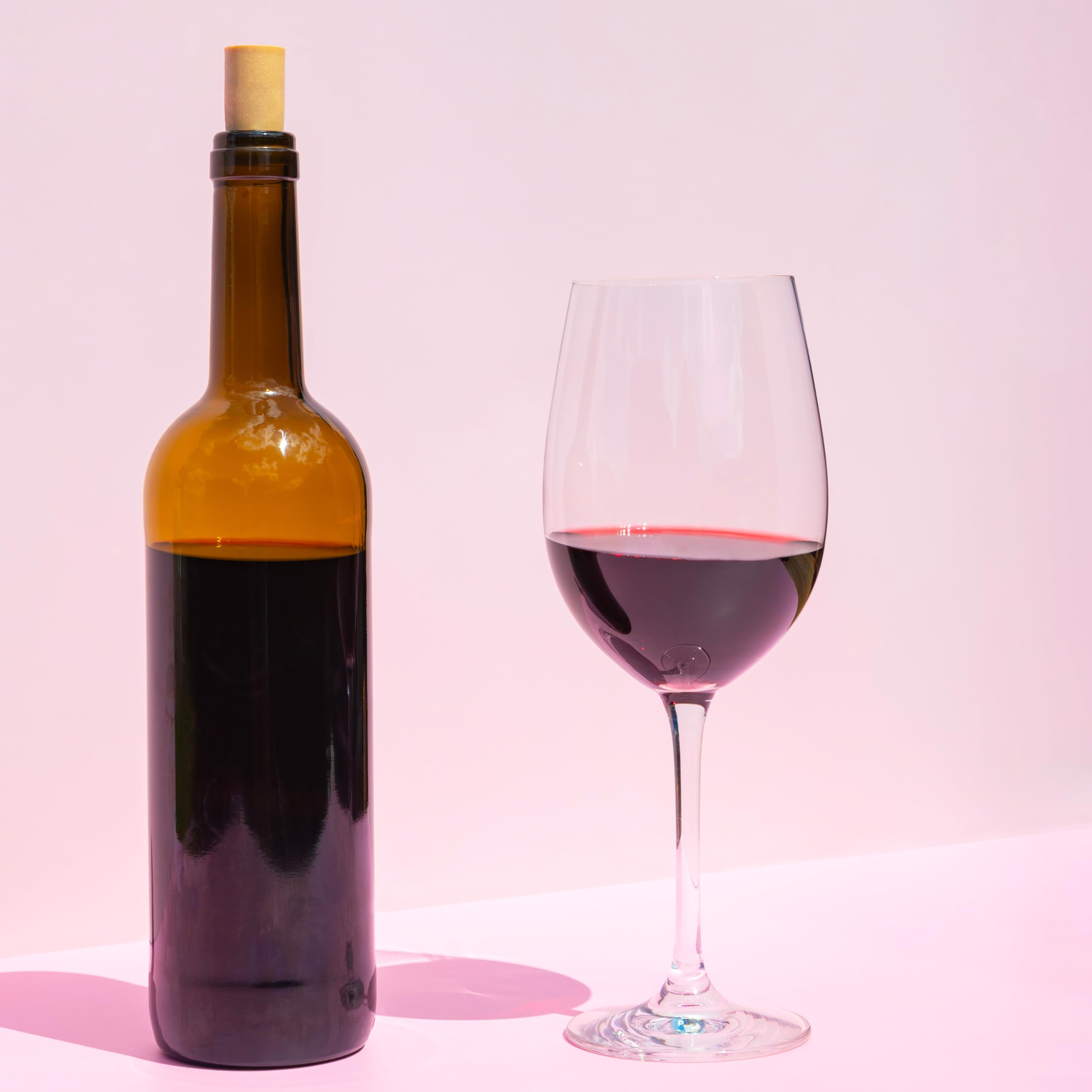 60 Bottiglie Bordolese Colore Uvag per Vino (750ml) Bottiglie per Amari Pregiati in Vetro