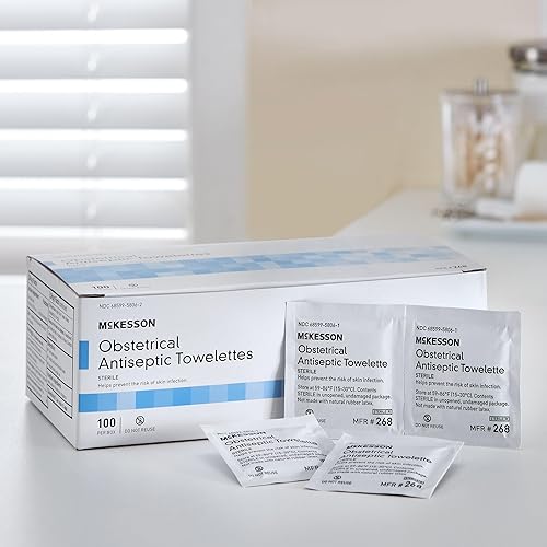 Miniatura 5 de McKesson - Toallitas obstétricas 5 x 7 268 10 unidades 1000 toallitas