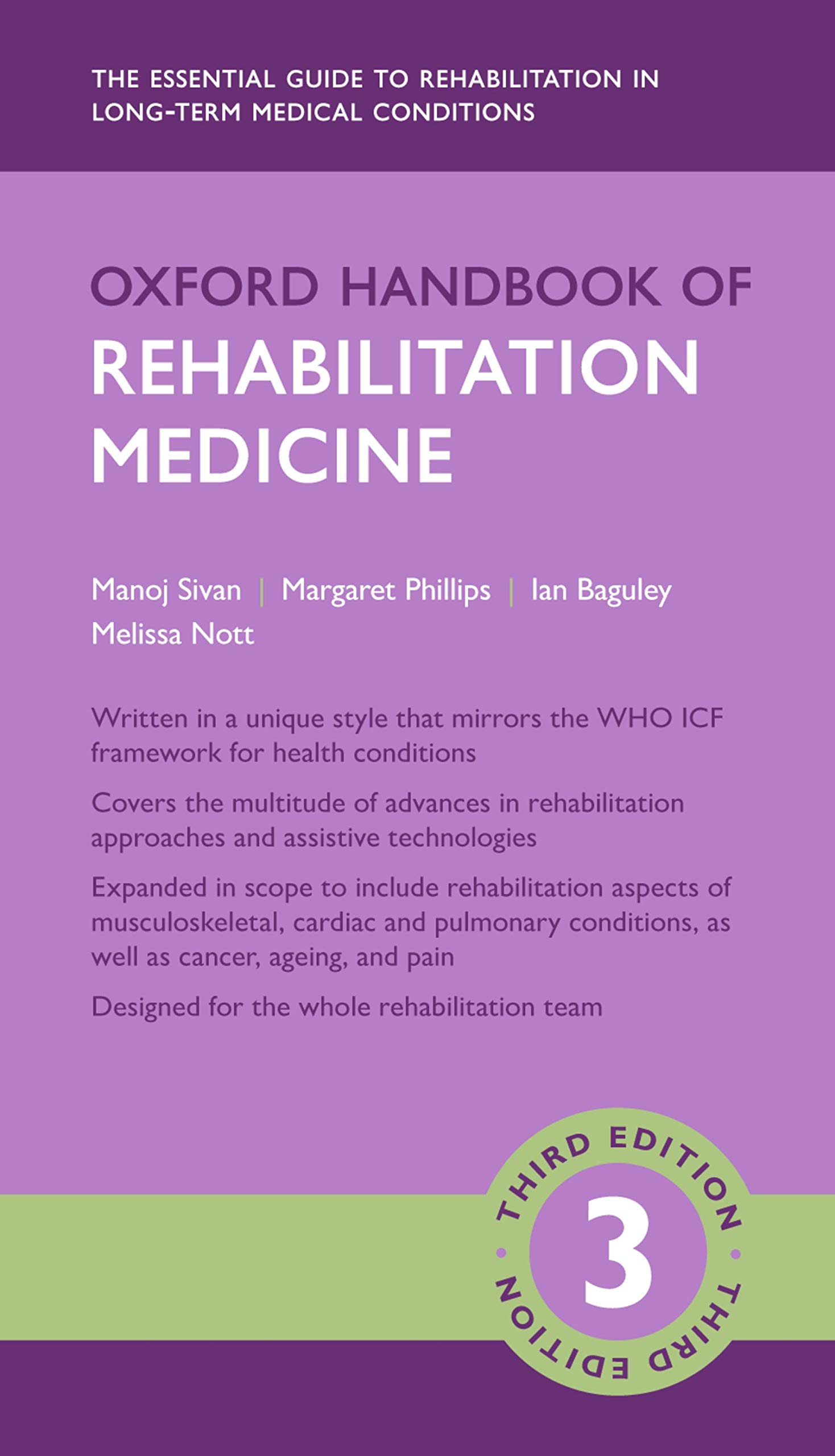 Oxford Handbook of Rehabilitation Medicine (Oxford Medical Handbooks)