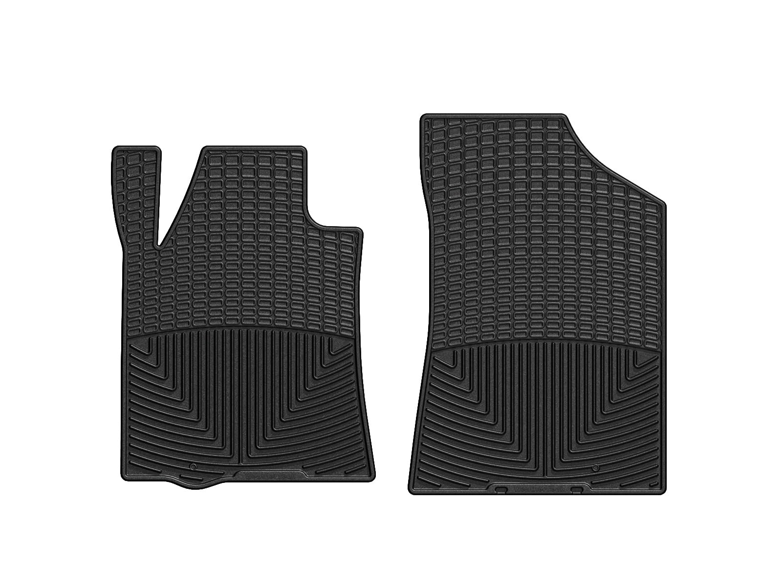 WeatherTech All-Weather Floor Mats for Nissan Maxima 1st Row (W252), Black