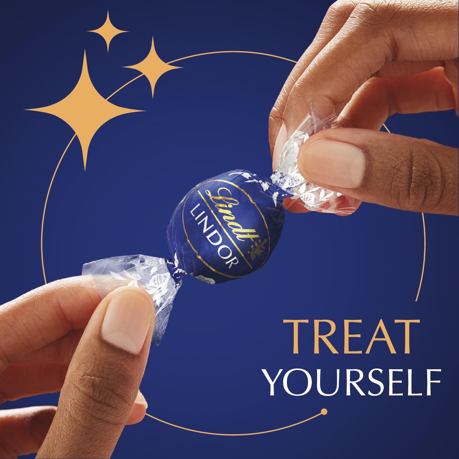 Lindt Chocolate Lindor Truffles, Dark Chocolate, Great for Holiday Gifting, 60 Count(Pack of 1)