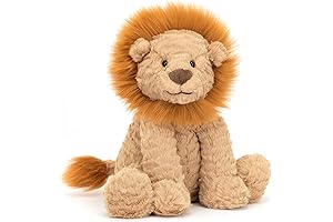 Jellycat Fuddlewuddle Lion Stuffed Animal (Medium, 9 inches)