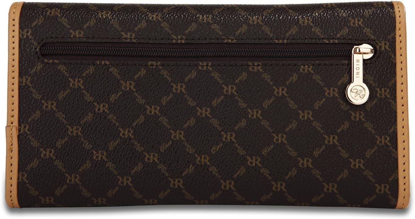 Signature Brown Checkbook Wallet