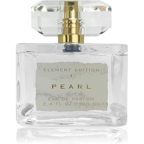 Tru Fragrance Beauty Element Edition Women's Perfume Spray - Pearl, 3.4 oz 100 ml - Calming and Relaxing Fragrance with a Blending of Peach, Rosewater, and Skin Musk