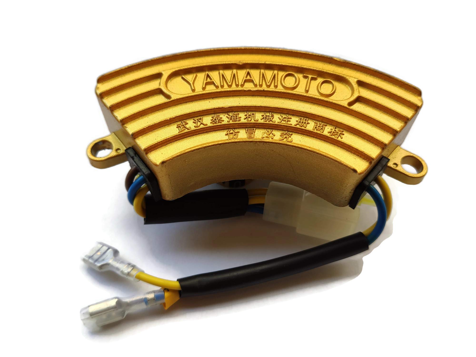 JXPARTS 3500 watt Generator AVR Automatic Voltage Regulator Rectifier 3.5KW Half Moon Style