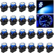 Ouzorp 20Pcs T10 194 168 Dash Instrument LED Light Bulbs Bright Panel Gauge Cluster Dashboard LED Light Bulbs blue