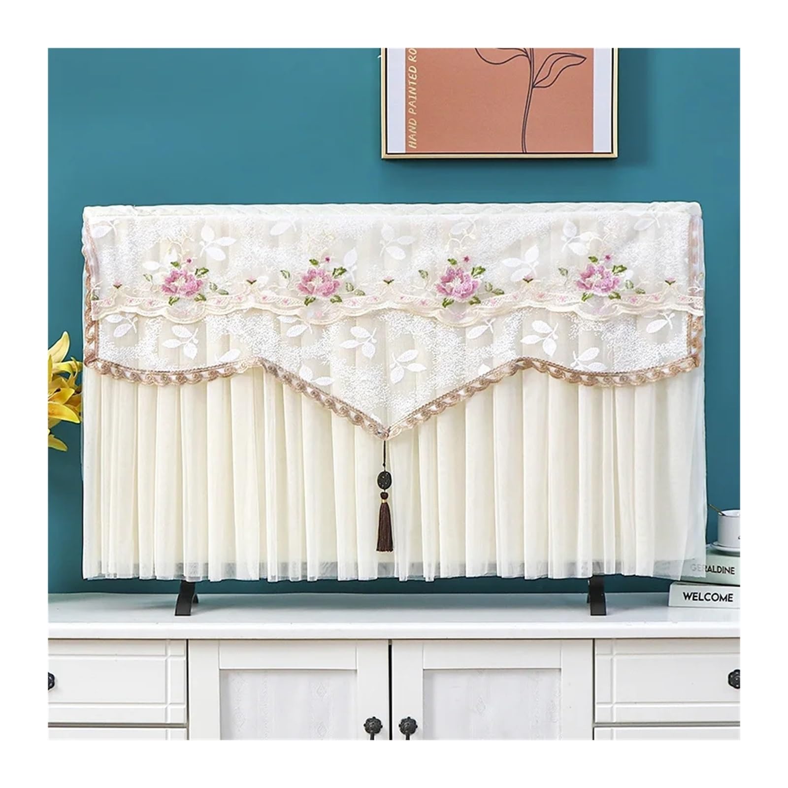 TV Cover TV Cover Lace 38 42 55 65 60 Inch Cloth