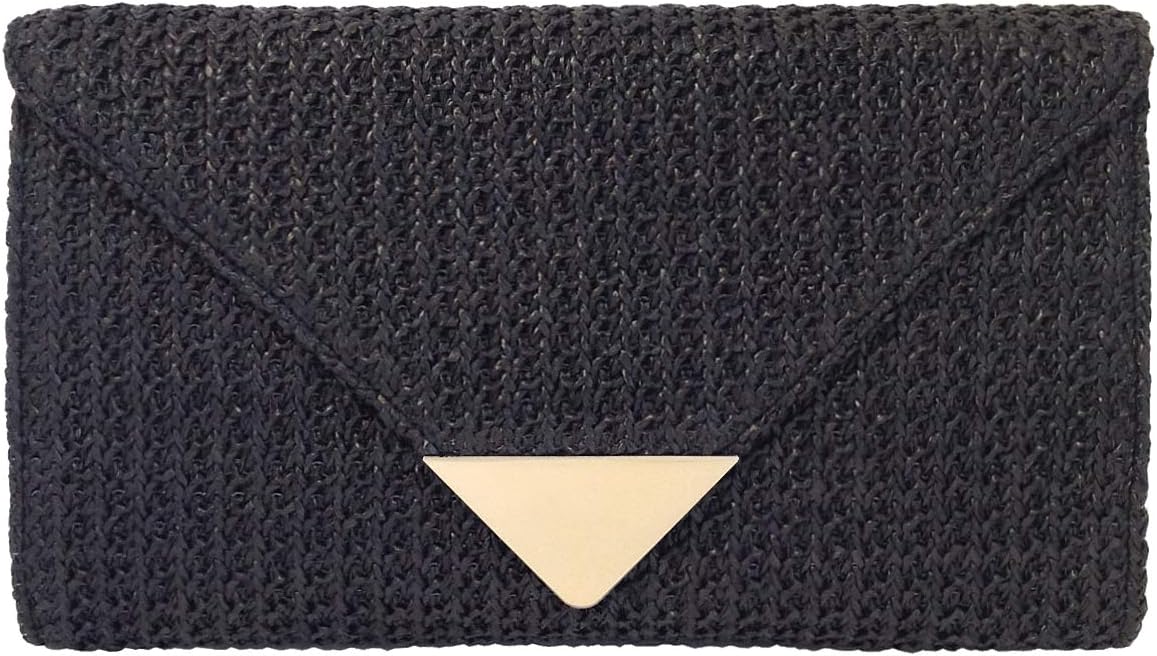 JNBJNB Natural Straw Clutch