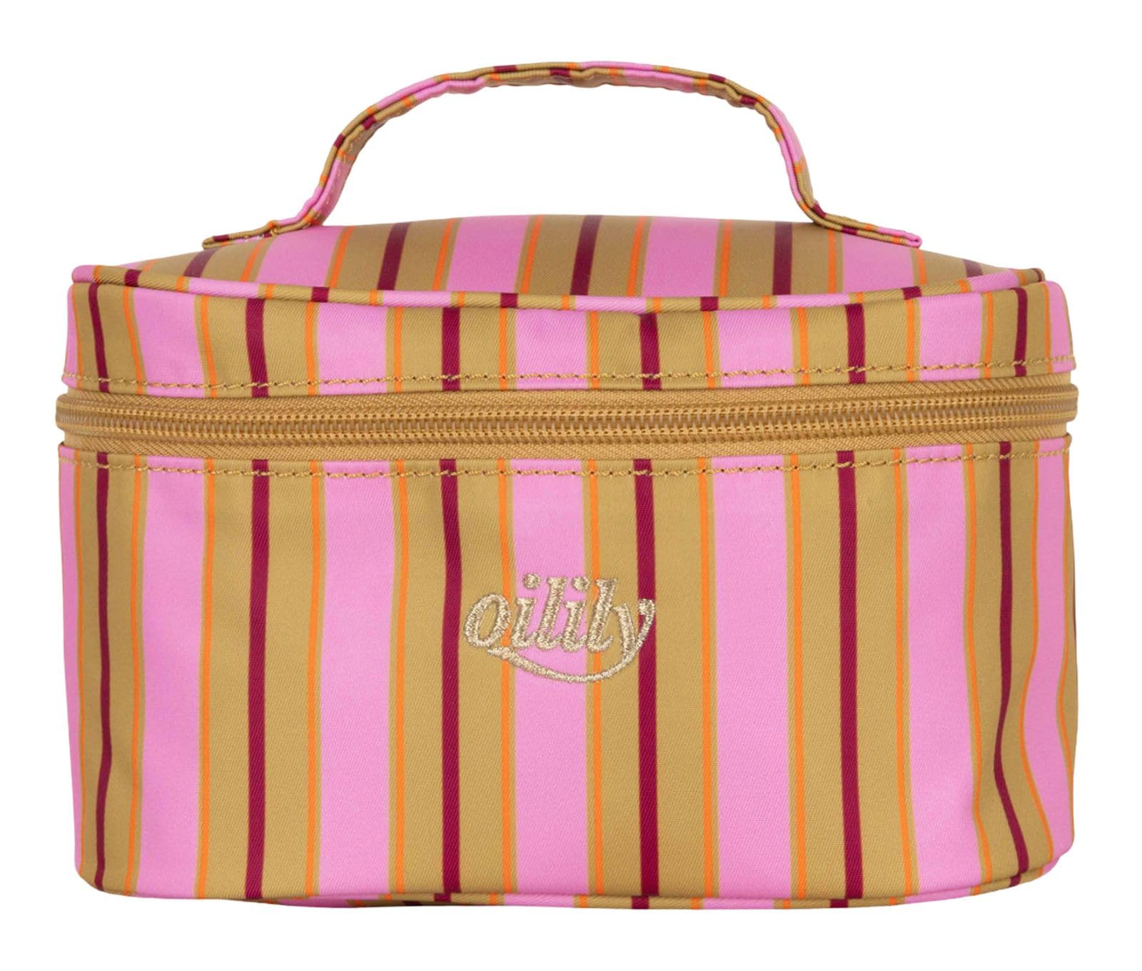 Oilily Kosmetiktasche Cila Beauty Case Amber Gold Mehrfarbig