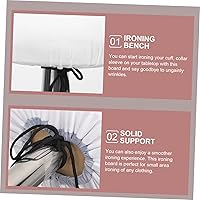 Vista 2 de Cabilock Tabla de planchar multifuncional para el hogar, diseño de mesa portátil para costura, manualidades, almacenamiento compacto para accesorios