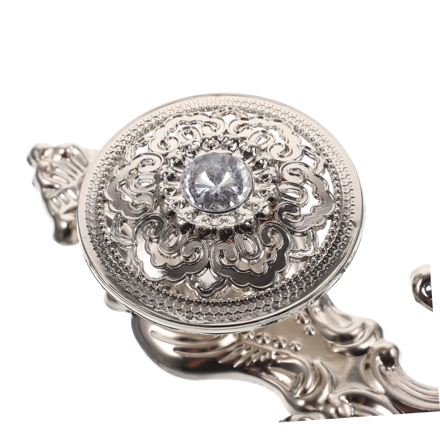 Cabilock 2Pcs Multifunctional Alloy Curtain Hooks Elegant Design for Kitchen and Bathroom for Drapery Accessories Stylish and Holdbacks for Home