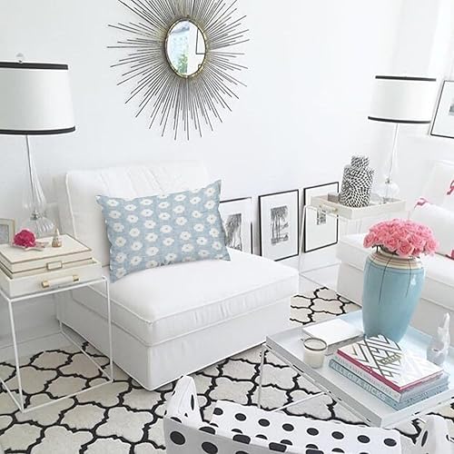 Vista 289 de ArogGeld Chinoiserie - Fundas de almohada escénicas asiáticas, estilo asiático, funda de almohada azul y verde Kelly, funda de cojín para decoración