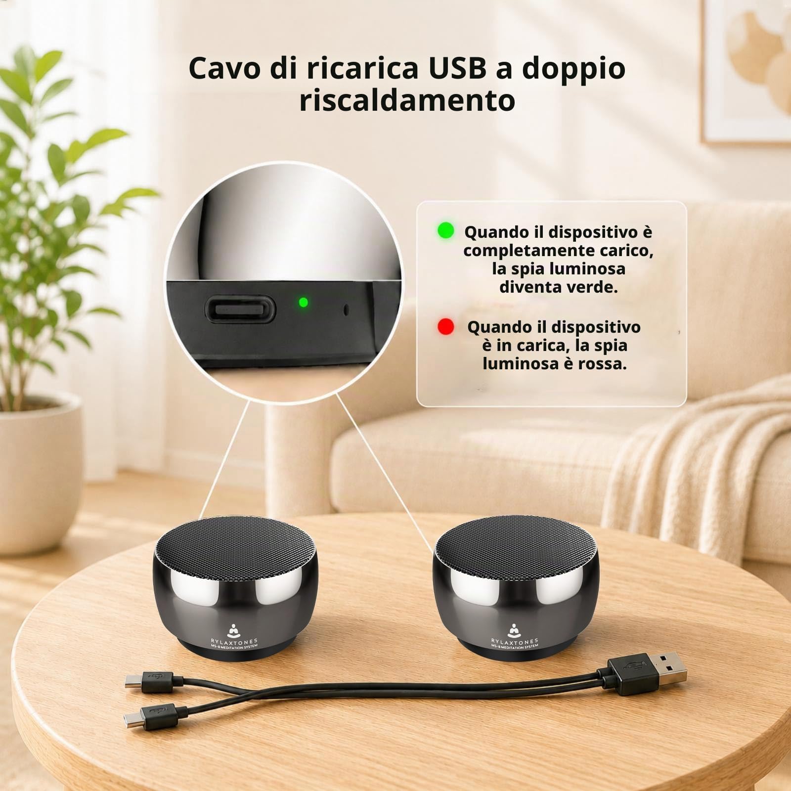 Sistema di meditazione Rylaxtones 8 tipi di suoneria tibetana per meditazione, consapevolezza, bagno sonoro, guarigione dei chakra, sollievo dallo stress, terapia del suono, pratica yoga e altro