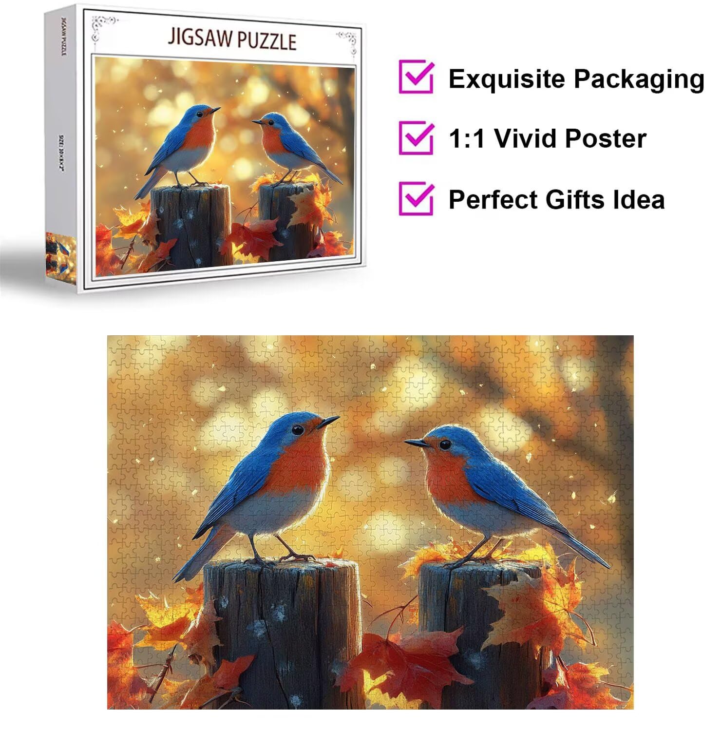Puzzle 5000 Pezzi Autunno Puzzle Adulti, Gioco Educativo, n-711