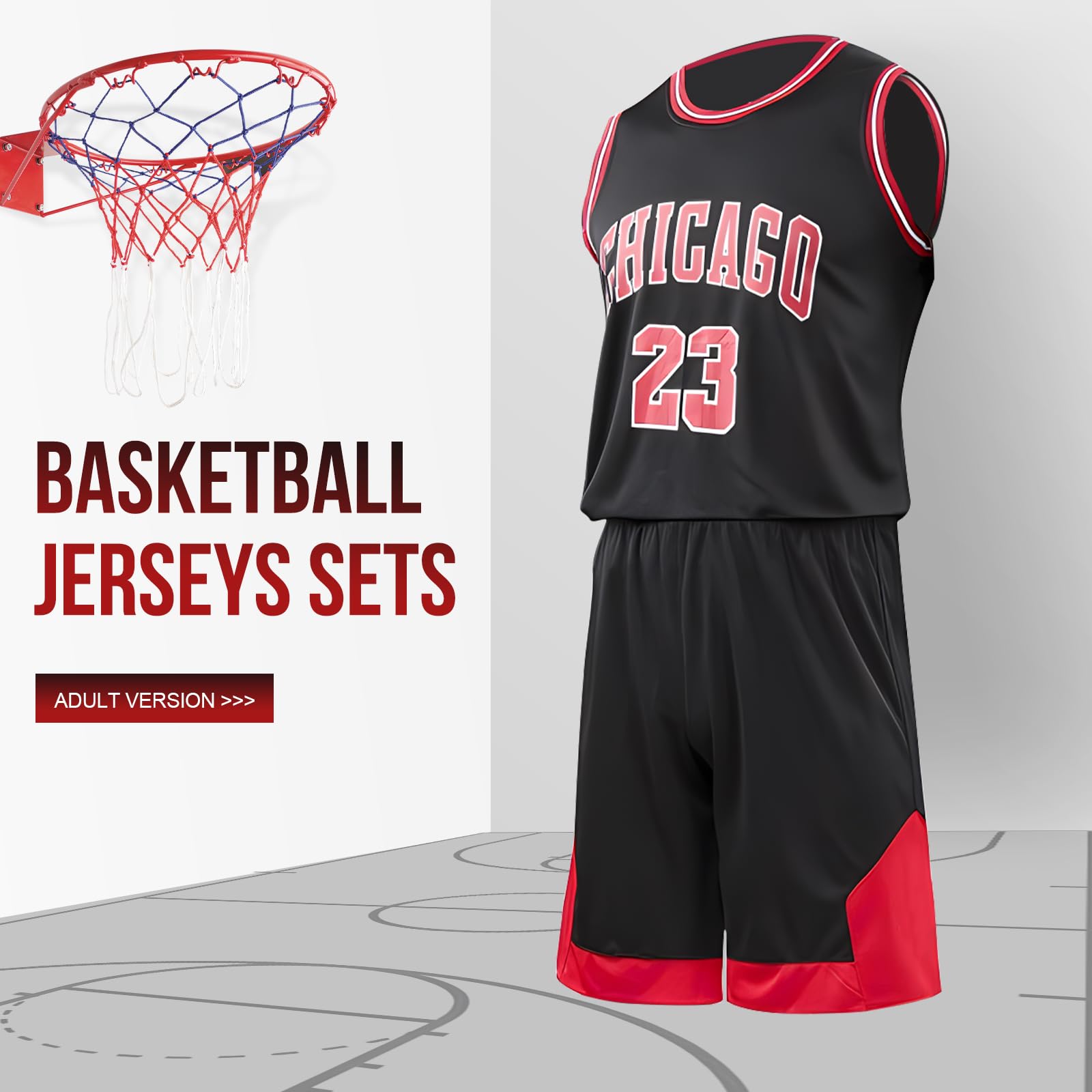 Pardofelis Camiseta de baloncesto para hombre, camiseta de baloncesto, ropa de entrenamiento, sin mangas, transpirable, ropa deportiva, camiseta de baloncesto, chaleco y pantalones cortos con 2 bandas