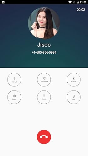 Fake Call From Jiso black pink
