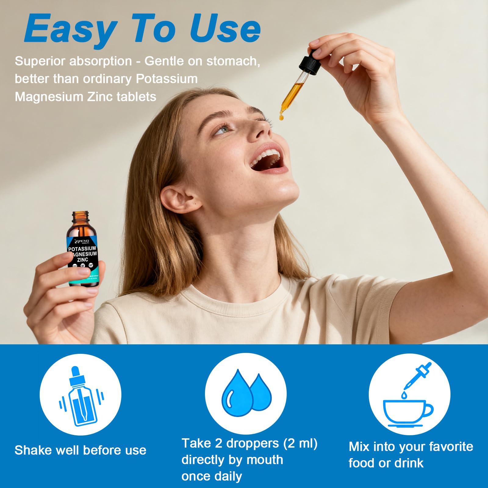 Potassium Magnesium Supplement, High Absorption Magnesium Potassium Complex — Amazon image 8