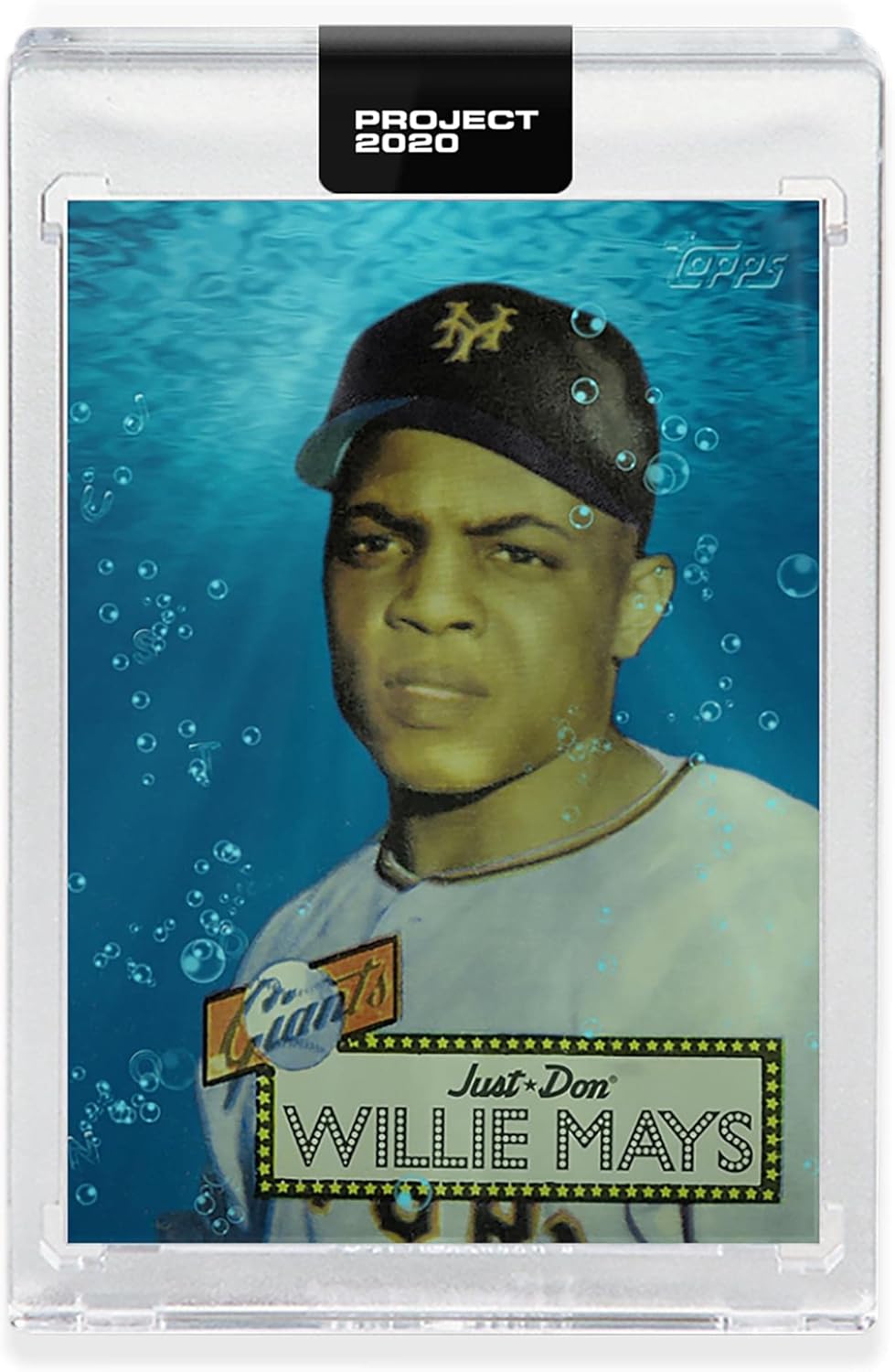 MLB Topps Project 2020 Card 128 | 1952 Willie Mays by Don C