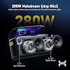 Ikarao Partybox Shell S1 280W Karaoke Bluetooth Speaker Set with Microphone Stand