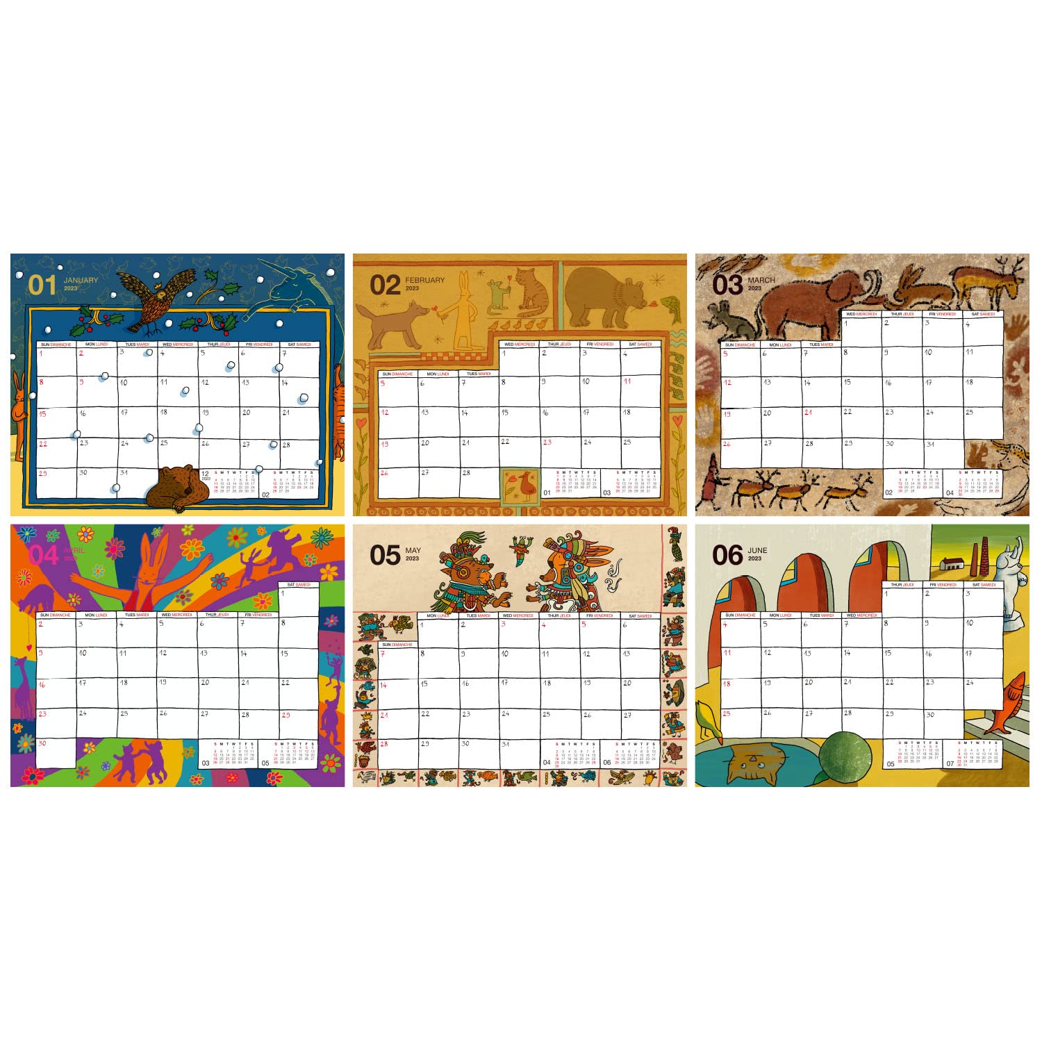 Amazon | GreetingLife 2023年 ジャン・ヴァンサン セナック