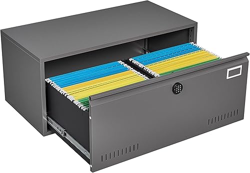 Archivador lateral con cerradura inteligente, Archivador electrónico digital de metal, archivador de almacenamiento de acero, archivador de cajón