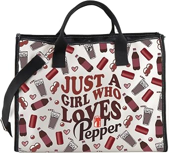 TSOTMO DR.P Merch DR.P Drinks Gift Soda Drinks Lovers Gift DR.P Beverage Tote Bag for DR.P Lovers PPE Tote2
