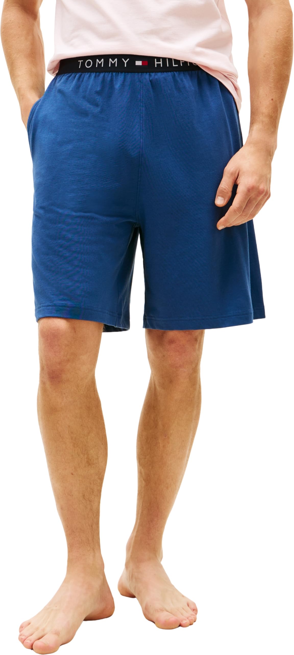 Tommy Hilfiger Original Jersey Pyjama Shorts Men's Indigo Blue Large