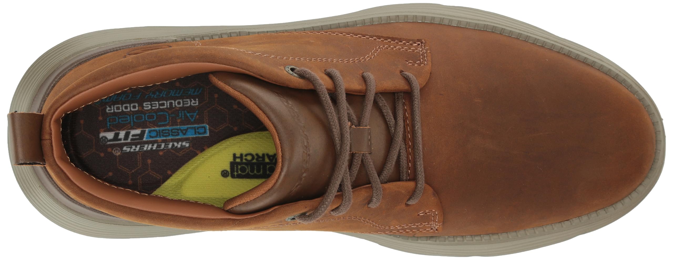 Skechers USA Men's Garza-Fontaine, Botas Modelo Chukka Hombre, 0